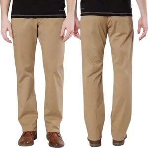 Buckle BKE Tyler Straight Chino Stretch Pant Men's 33x34 Dark Khaki Work Career